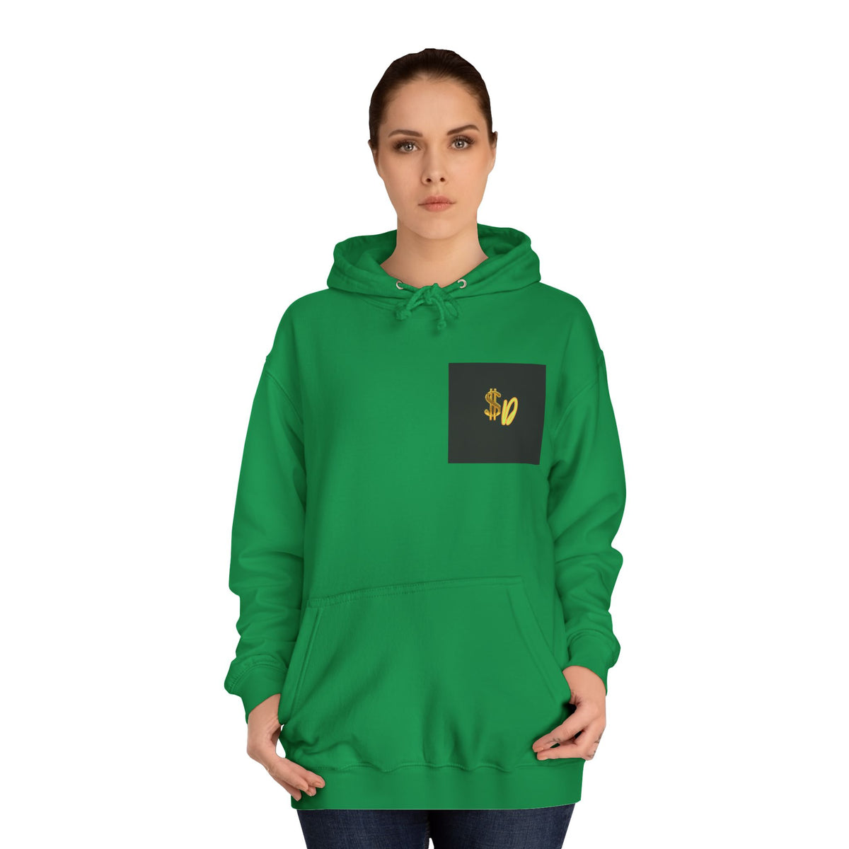 College Hoodie — Retro 'Kiss' Graphic Pullover