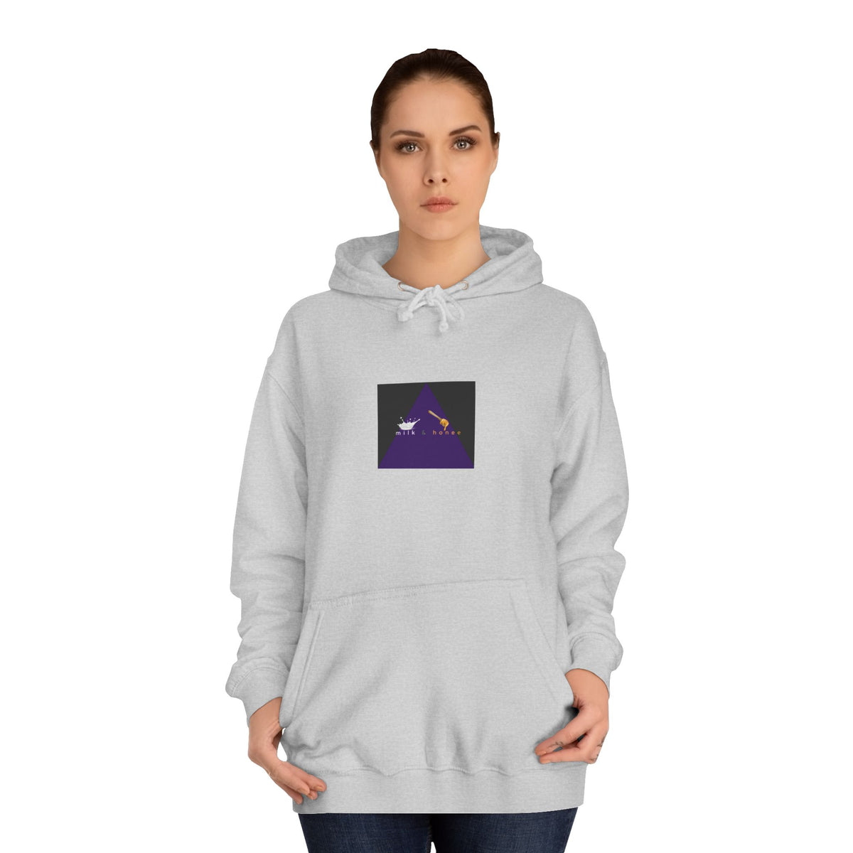M&H Hoodie — "Stickee" Graphic College Pullover