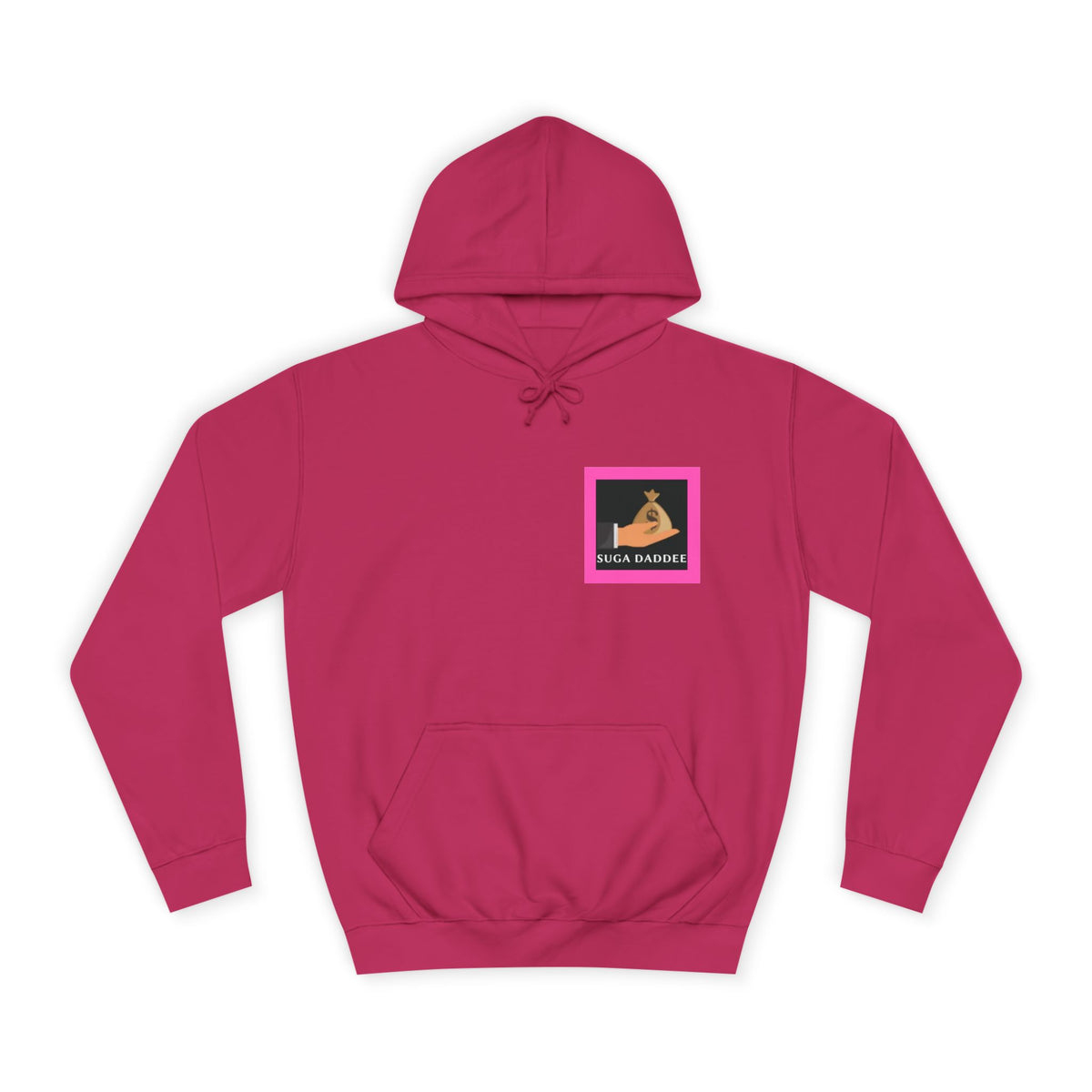 College Hoodie — Retro Neon 'Royale' Graphic Pullover