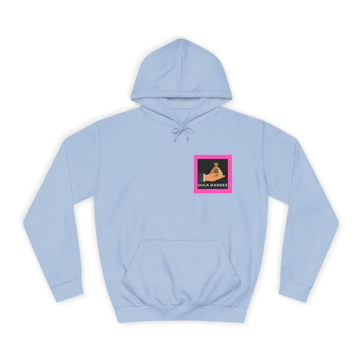 College Hoodie — Retro Neon 'Brozart' Graphic Pullover