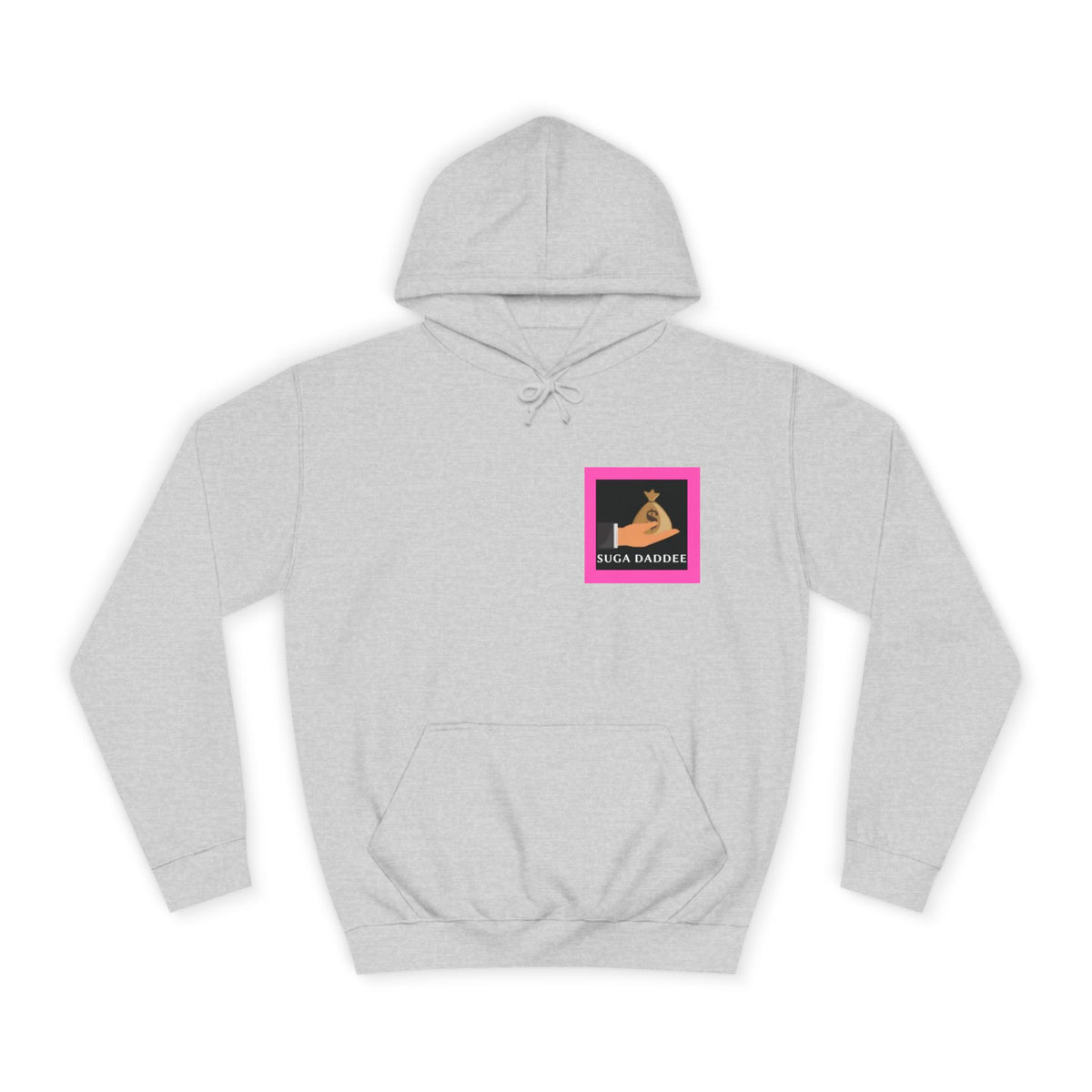 College Hoodie — Retro Neon 'Brozart' Graphic Pullover