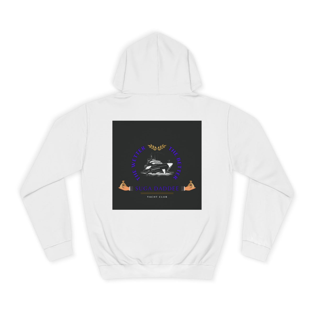 College Hoodie — Retro 'Yacht Club' Graphic Pullover