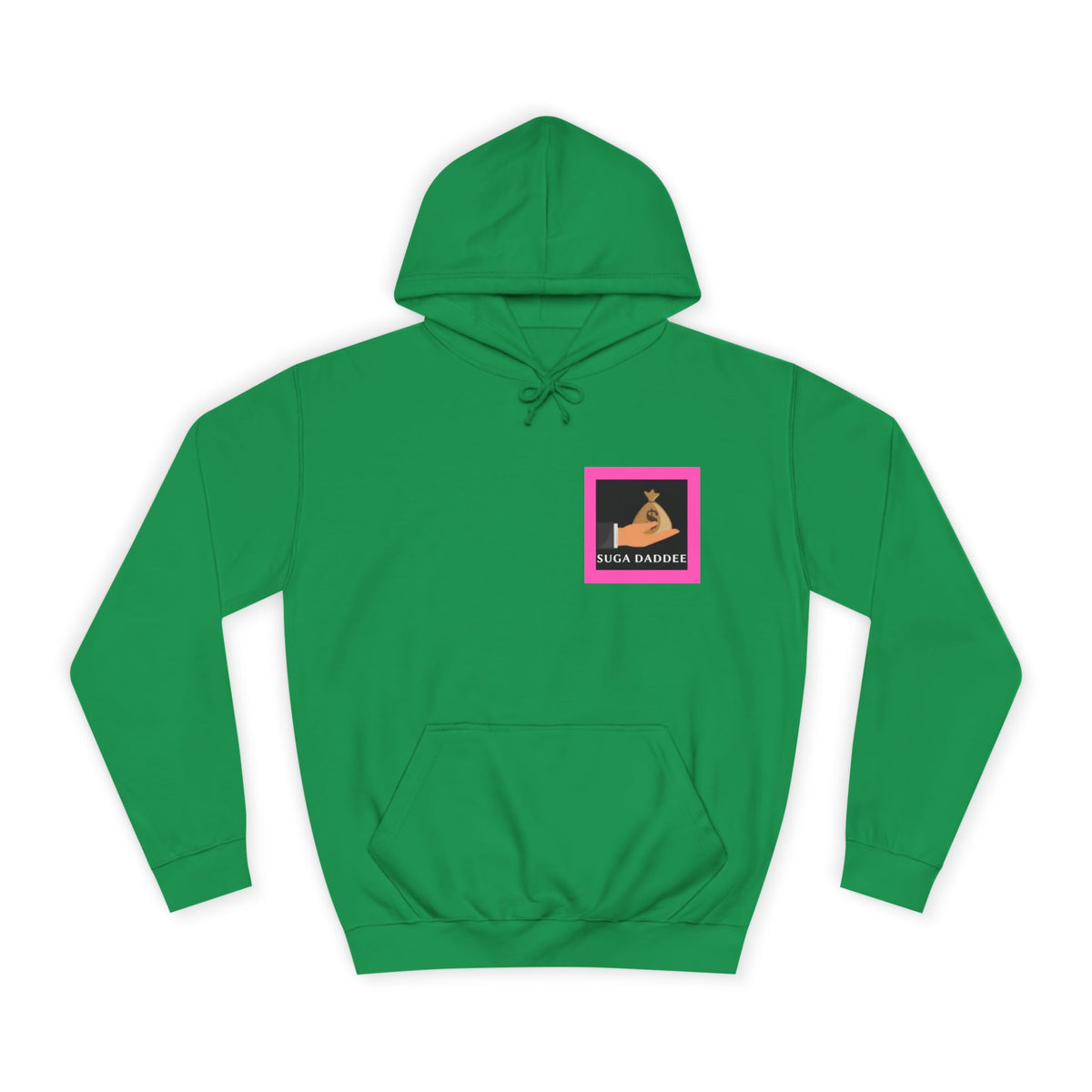 College Hoodie — Retro Neon 'Royale' Graphic Pullover