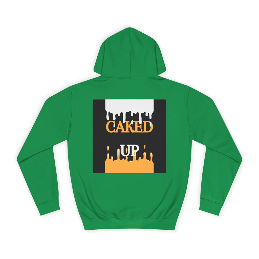 M&H Hoodie — "Caked Up" Graphic College Pullover