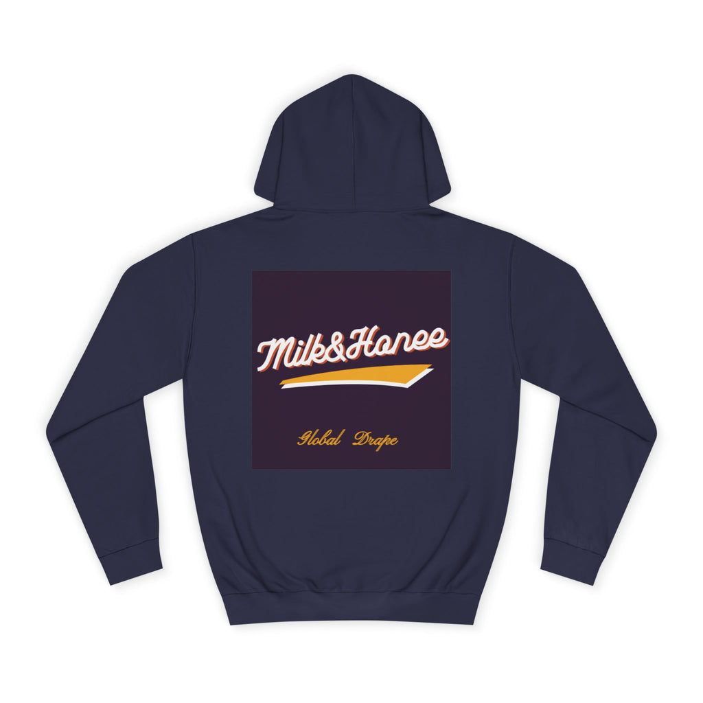 M&H Hoodie — "Drape" Graphic College Pullover
