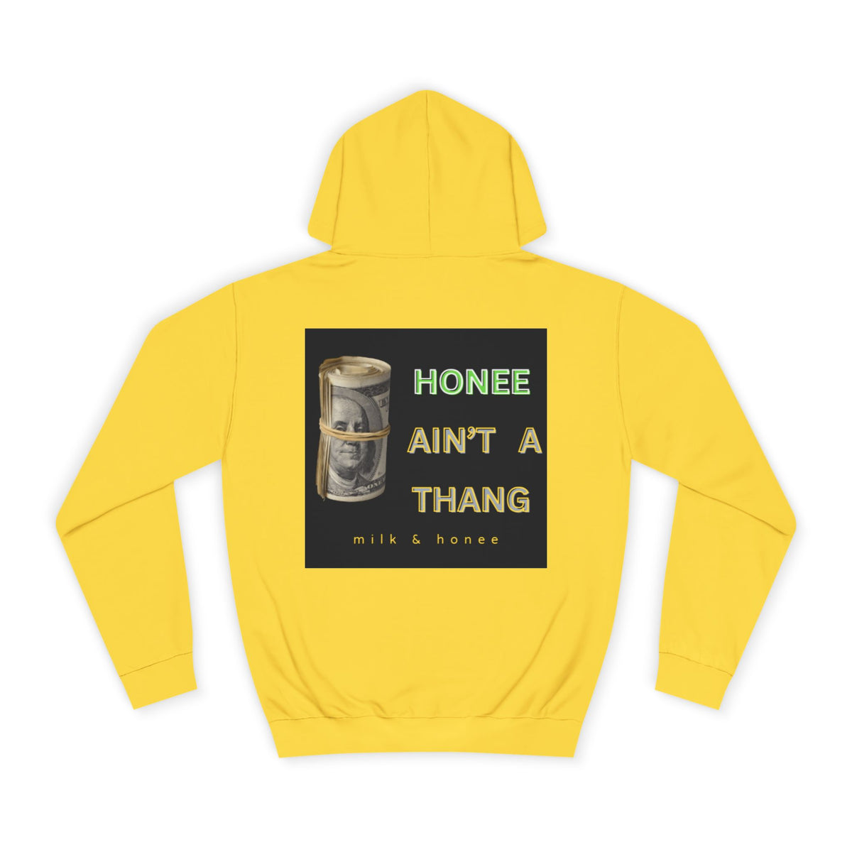 M&H Hoodie — "Honee Ain't" Graphic College Pullover