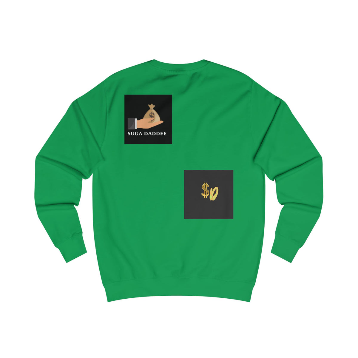 SugaDaddy Neon Lips Sweatshirt — Graphic Luxe Crewneck