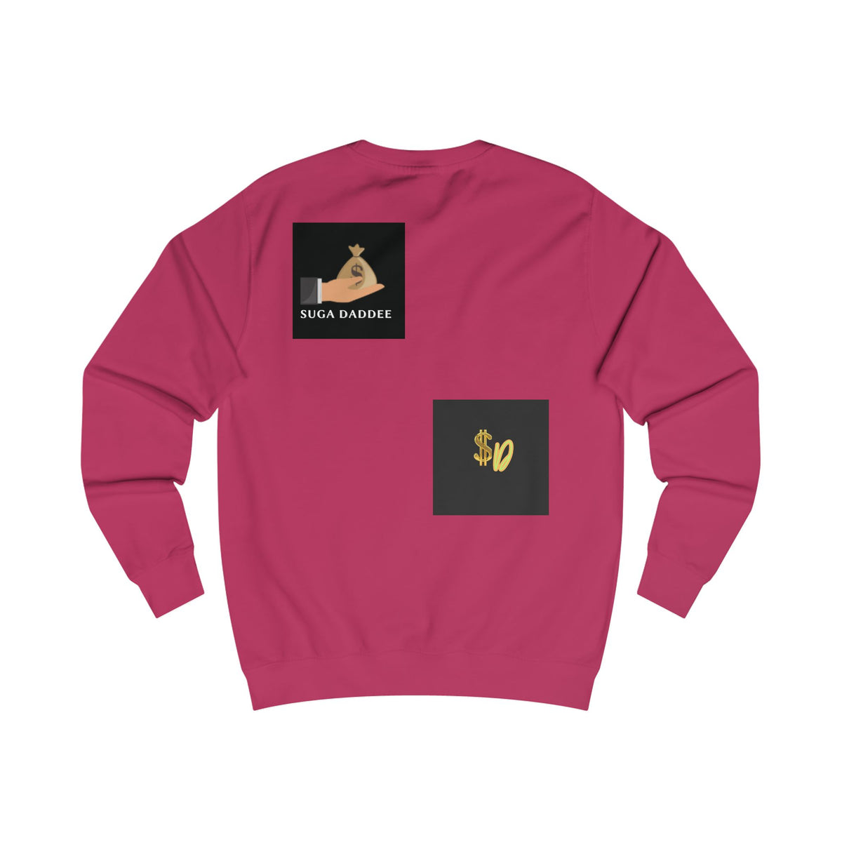 SugaDaddy Neon Lips Sweatshirt — Graphic Luxe Crewneck