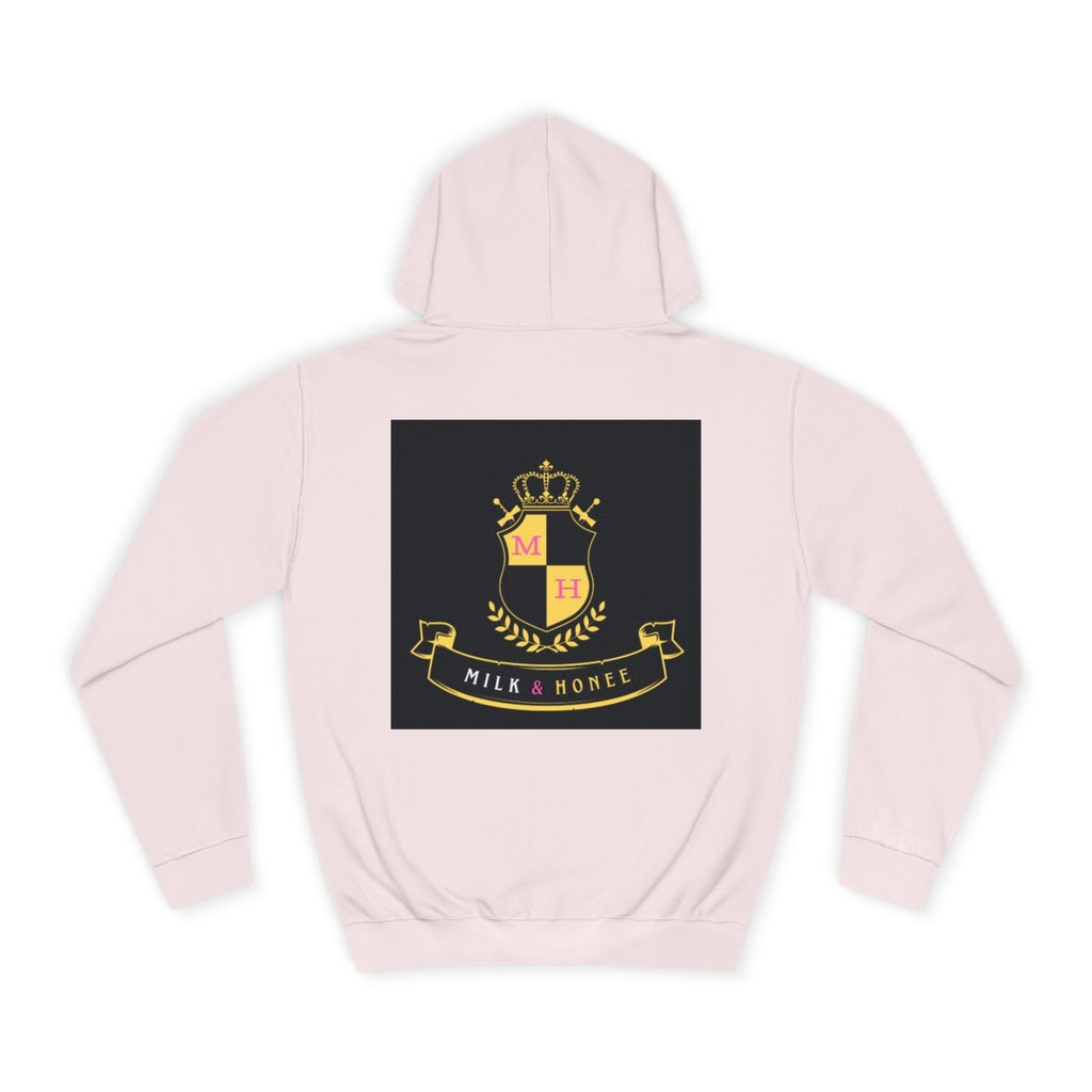 M&H Hoodie — "QUEEN'S CREST" Graphic College Pullover