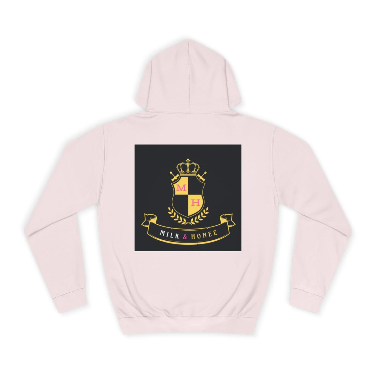M&H Hoodie — "QUEEN'S CREST" Graphic College Pullover