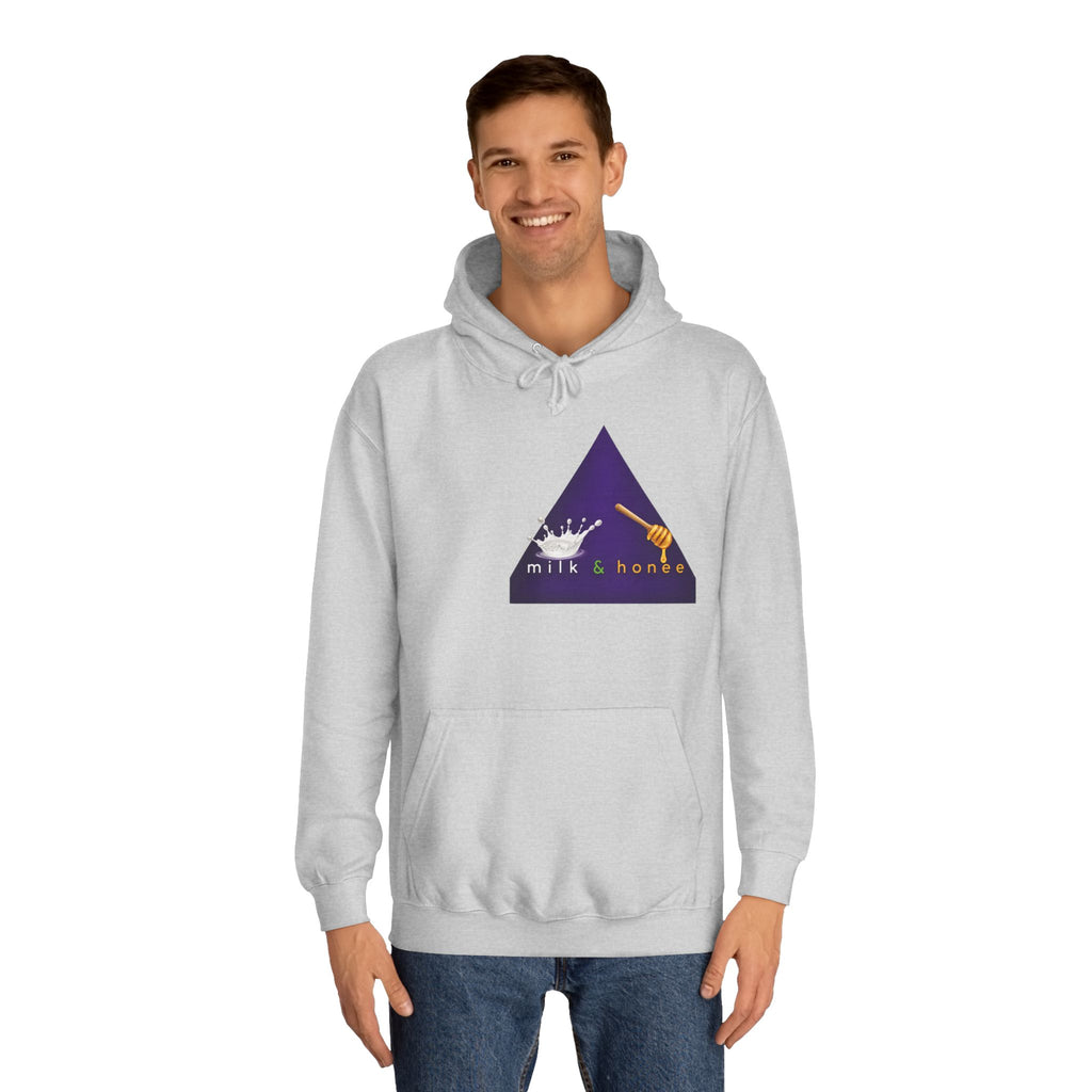 M&H Hoodie — "QUEEN'S CREST" Graphic College Pullover