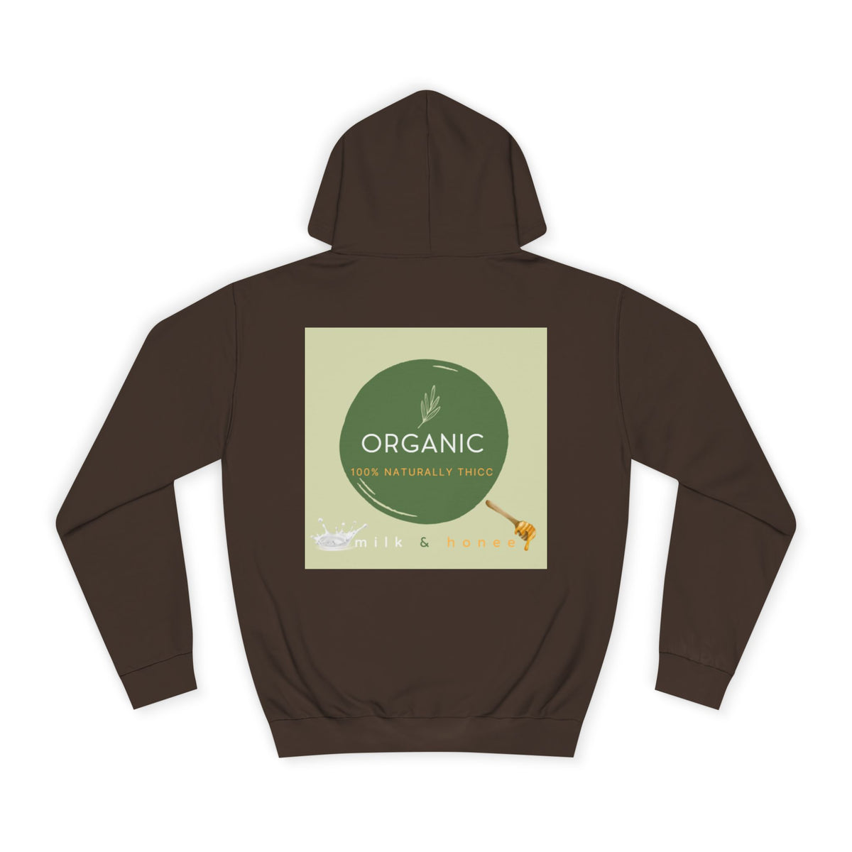 M&H Hoodie — "Thicc" Graphic College Pullover