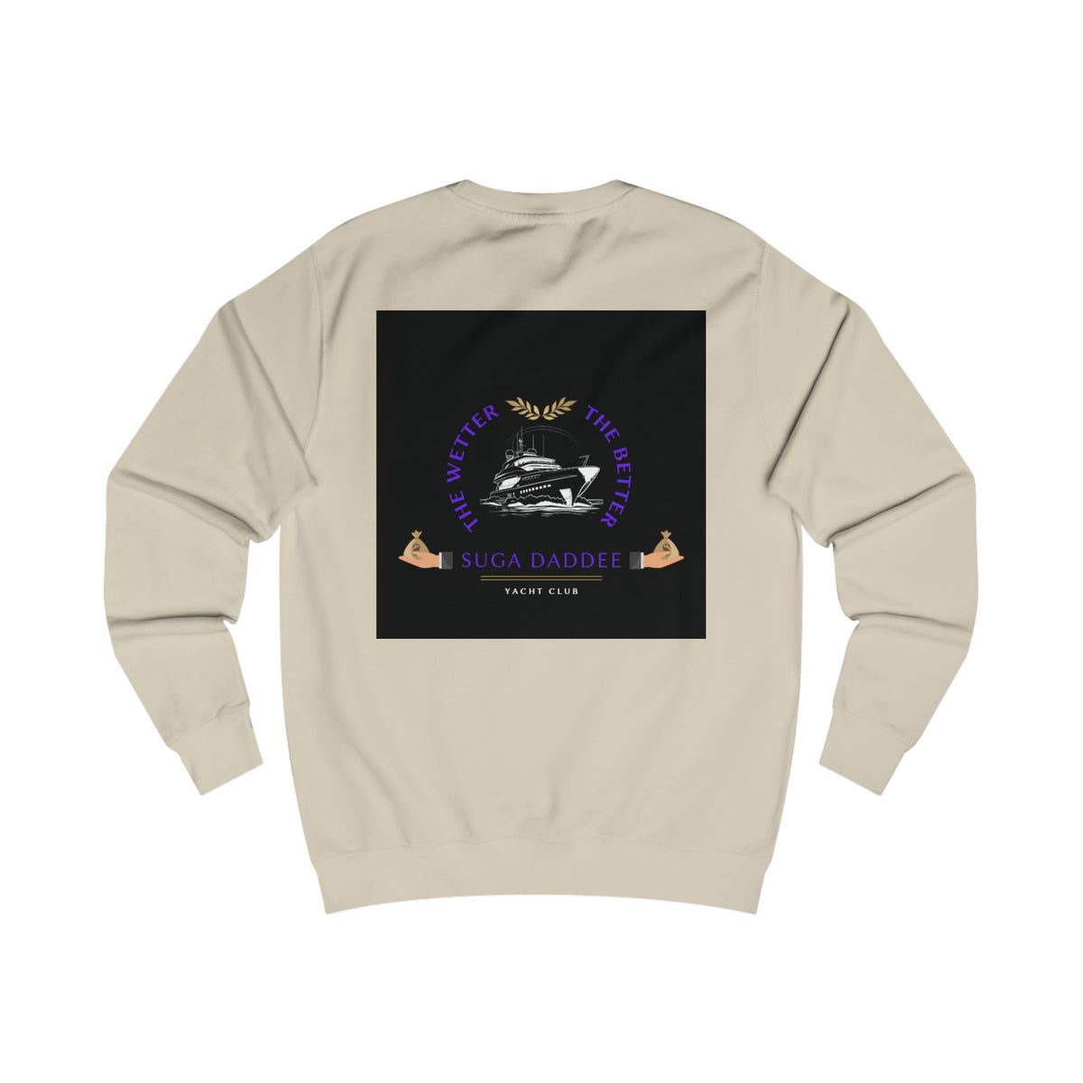 Suga Daddee Yacht Sweatshirt — Graphic Luxe Crewneck