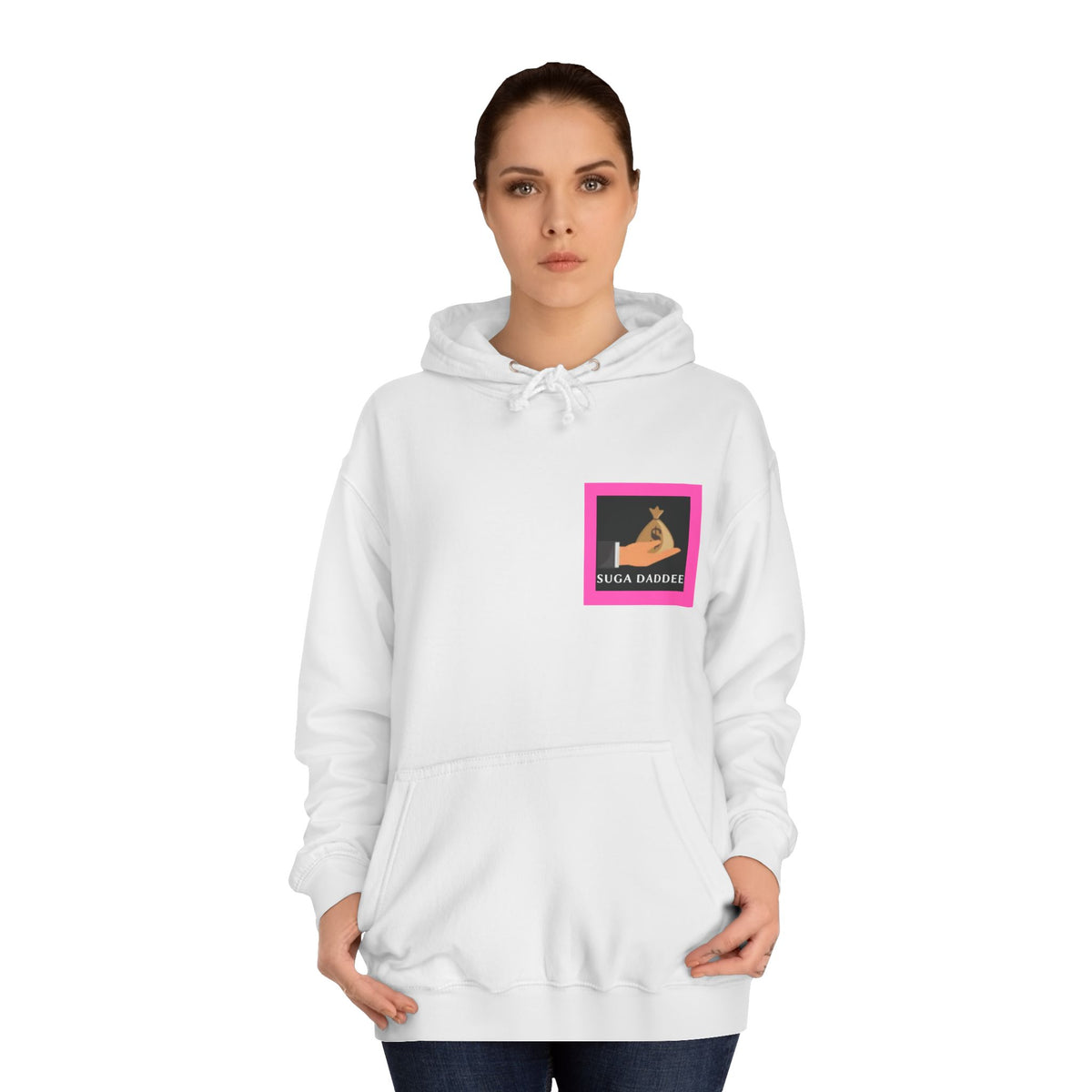 College Hoodie — Retro Neon 'Royale' Graphic Pullover