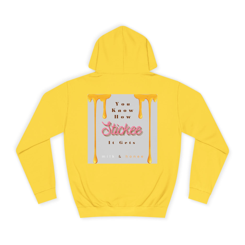 M&H Hoodie — "Stickee" Graphic College Pullover