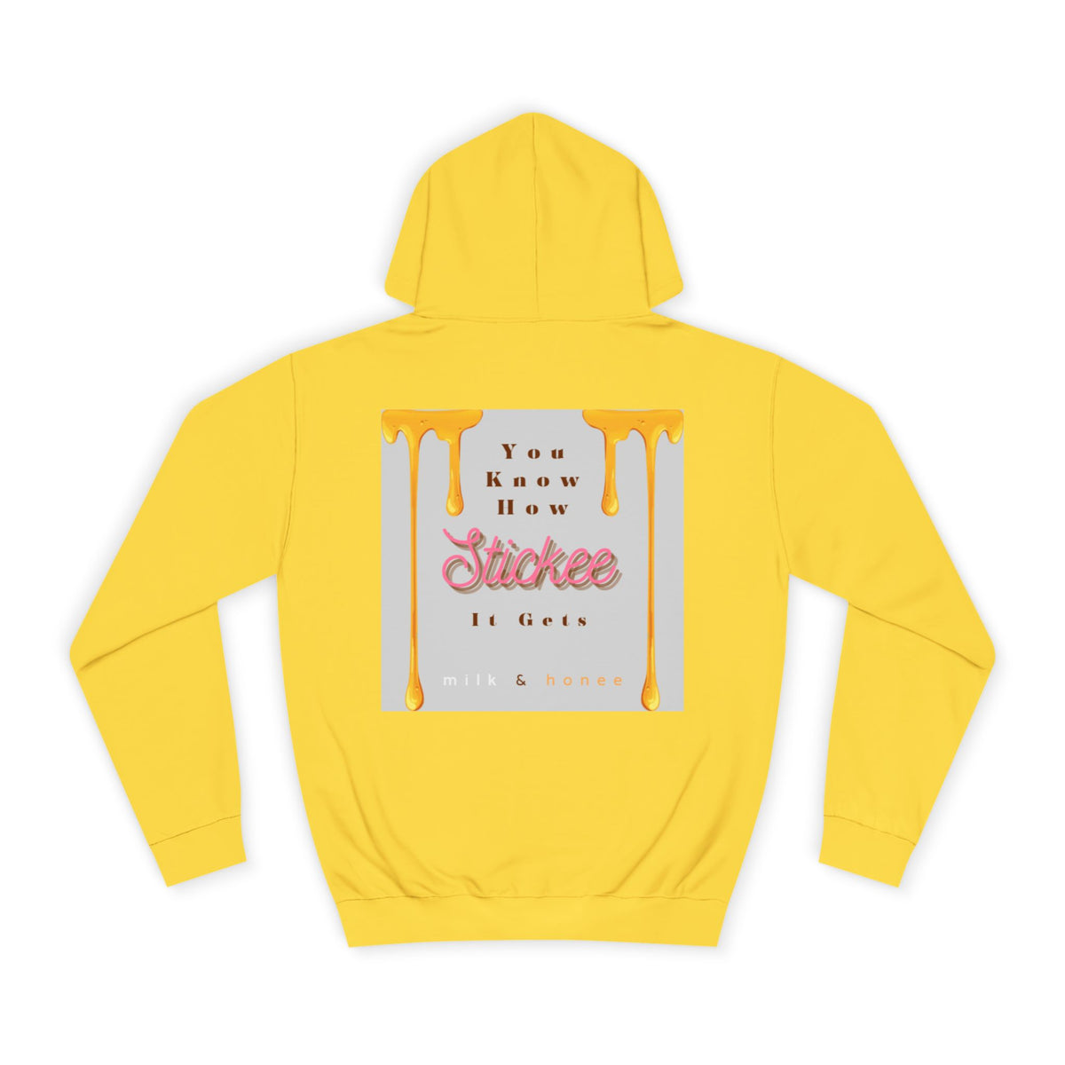 M&H Hoodie — "Stickee" Graphic College Pullover