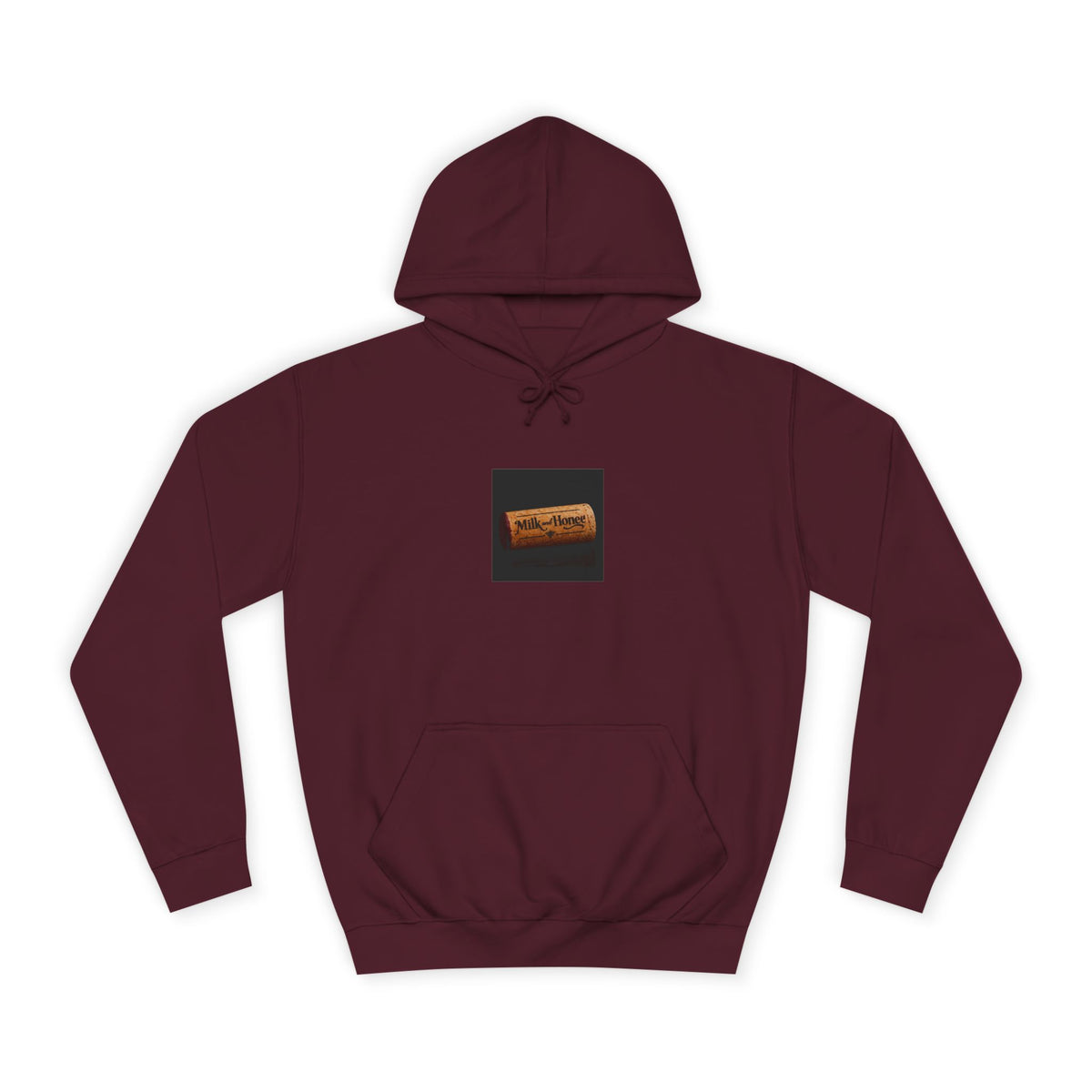Wine Club Hoodie — "M&H Rose 2" Graphic College Pullover