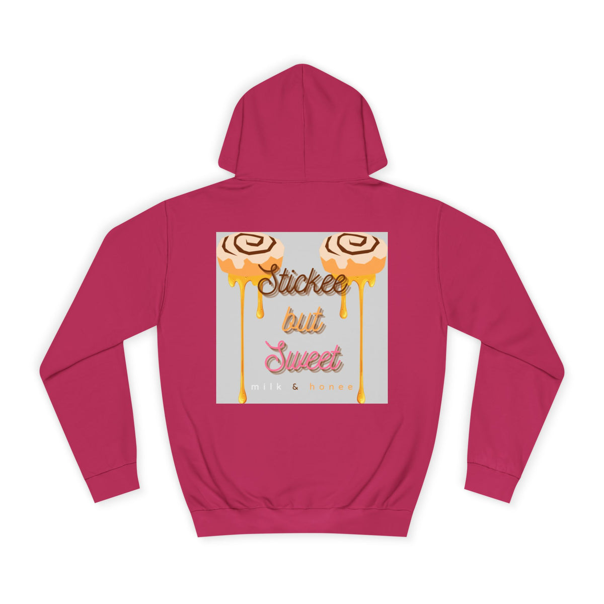 M&H Hoodie — "Stickee Sweet" Graphic College Pullover