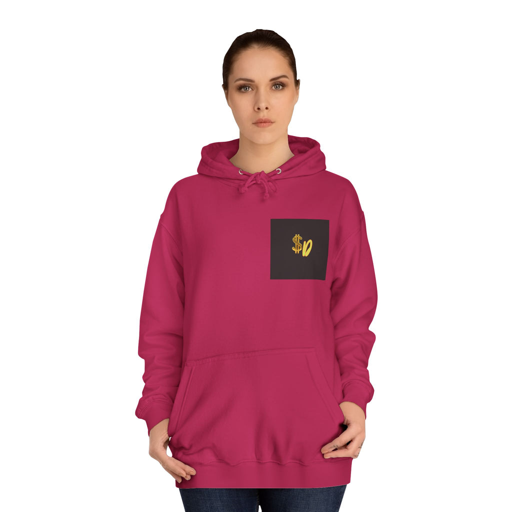 College Hoodie — Retro 'Kiss' Graphic Pullover