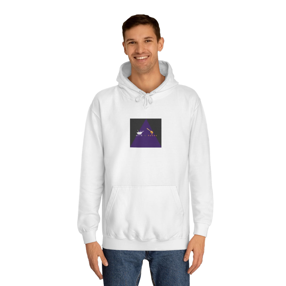 "Rich Sweet Thick" Graphic College Pullover