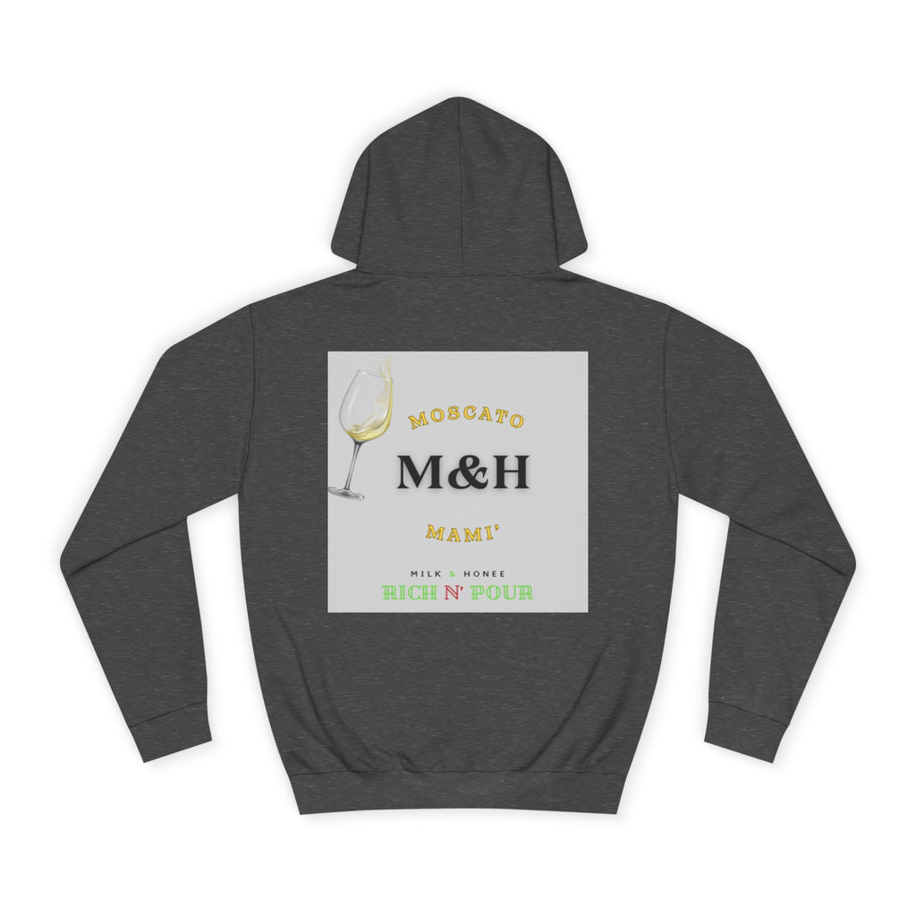 Wine Club Hoodie — "M&H Moscato" Graphic College Pullover