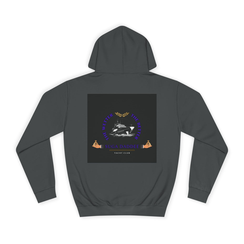 College Hoodie — Retro 'Yacht Club' Graphic Pullover