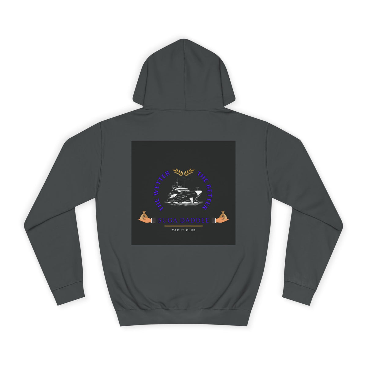 College Hoodie — Retro 'Yacht Club' Graphic Pullover