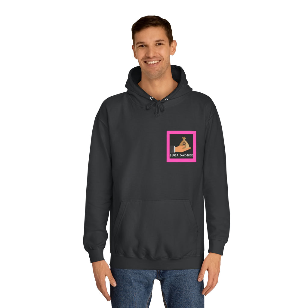 College Hoodie — Retro Neon 'Royale' Graphic Pullover